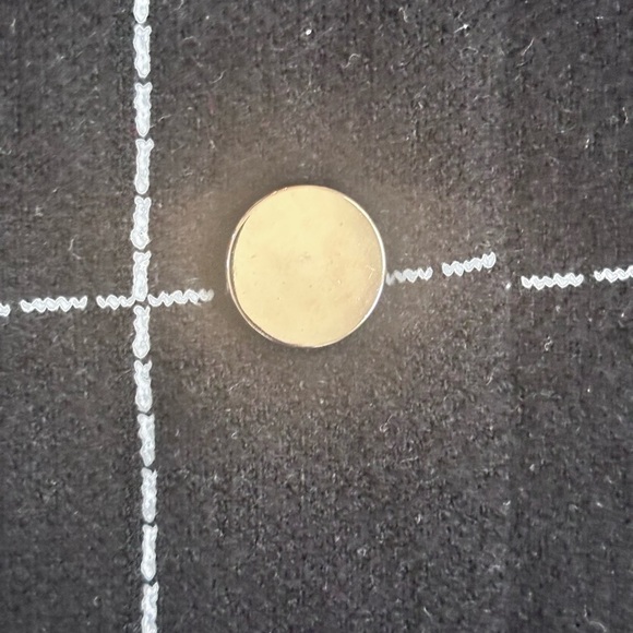 A Love Story Black Tailored Windowpane Blazer Modern Cropped Fit PM - Picture 8 of 14